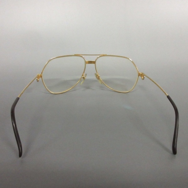 テンプル Cartier - カルティエ メガネ サントス/2C 金属素材の通販 by