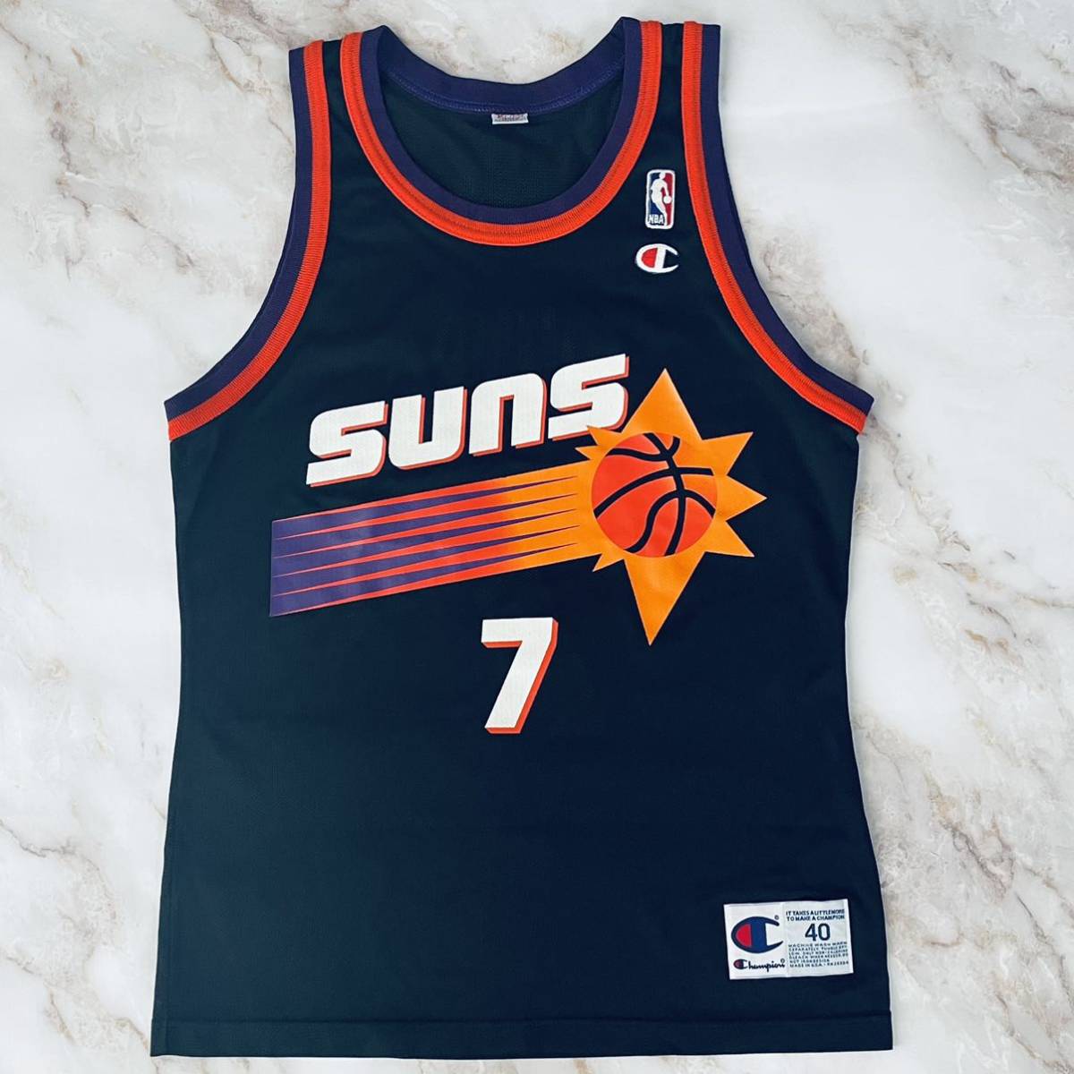 NBA SUNS #7 ユニフォーム サンズ ケビン・ジョンソン 90s - 通販