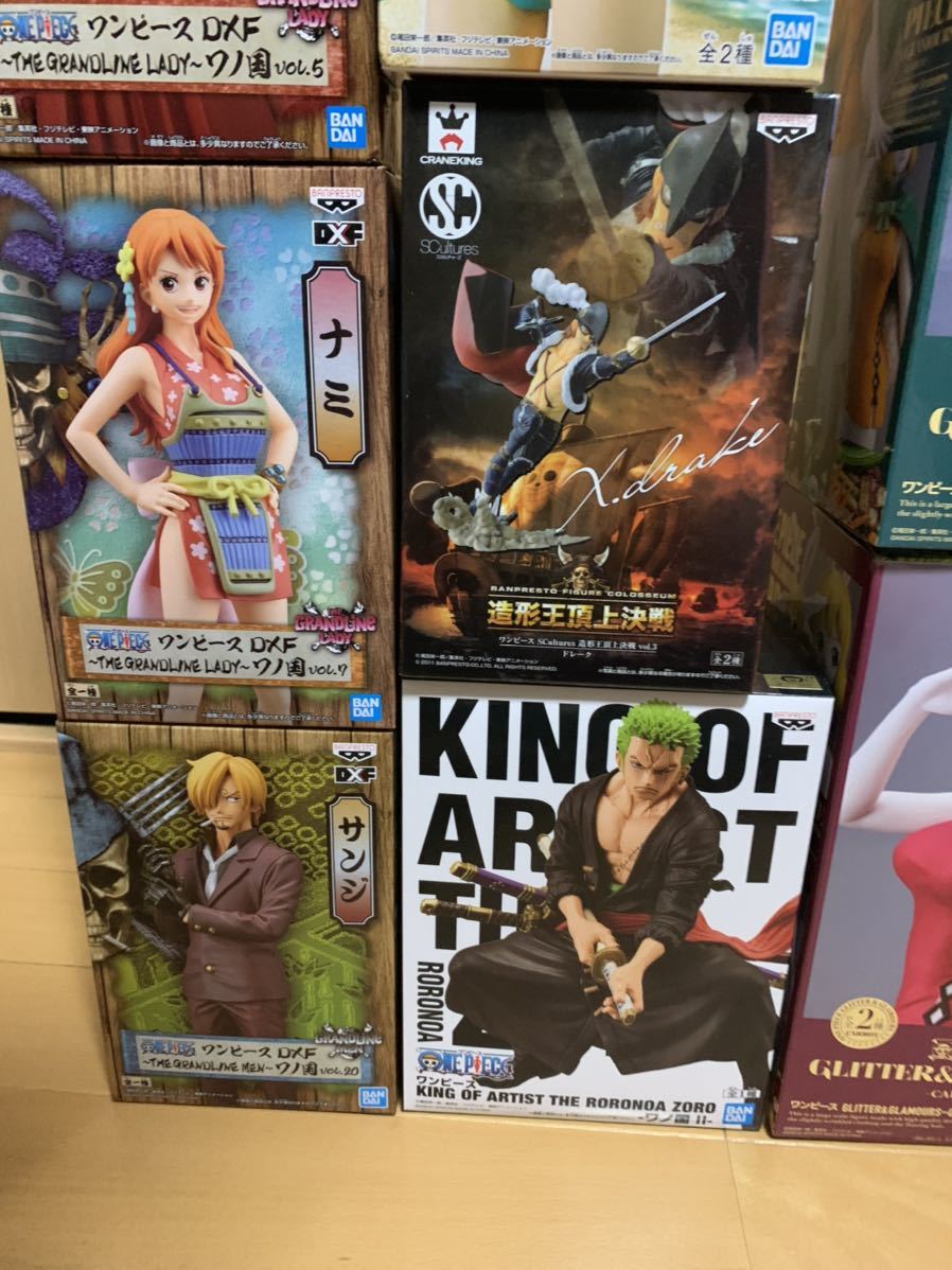 100円スタート☆ワンピース フィギュア まとめ売り dxf ヤマト サンジ