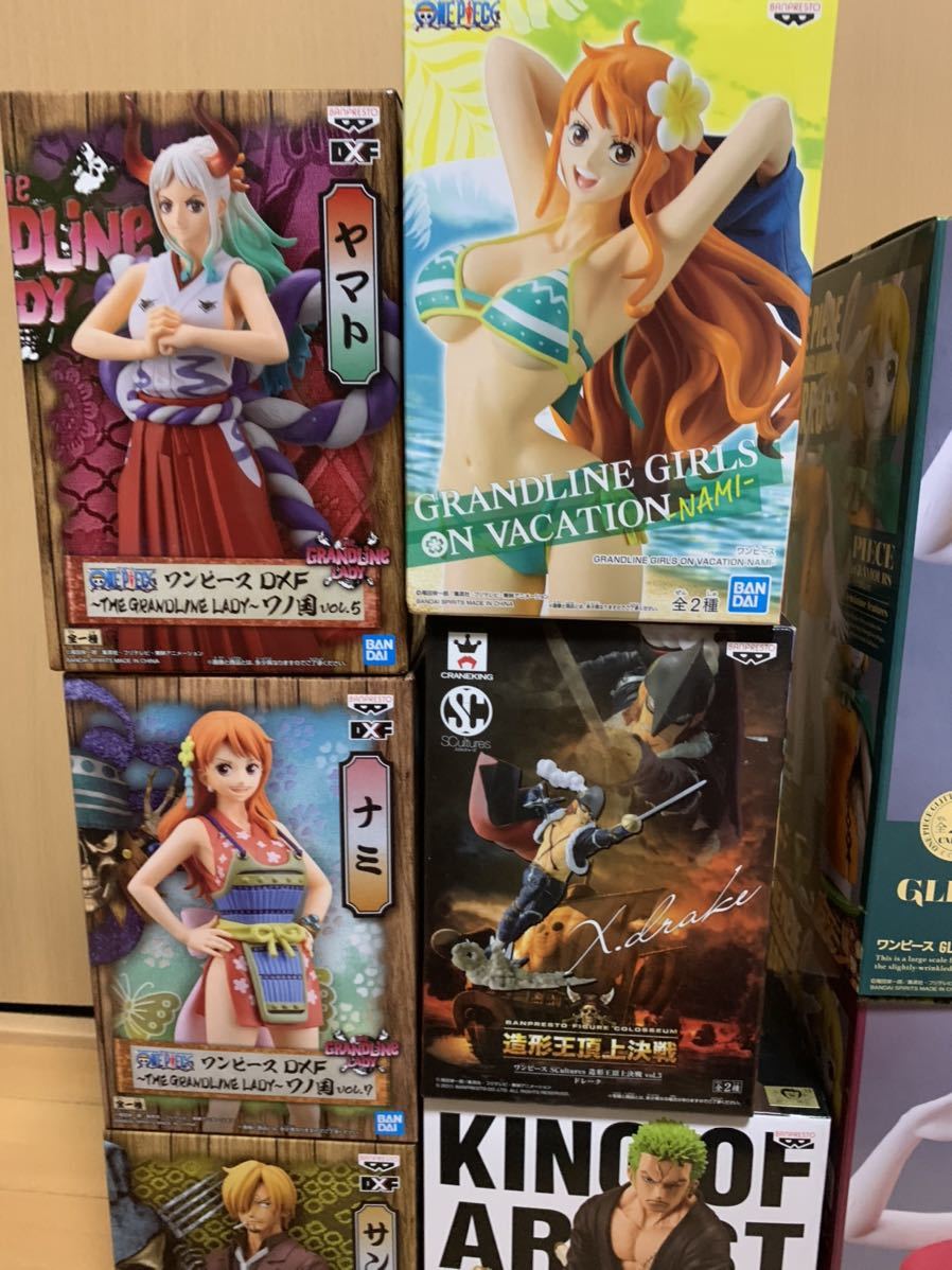 100円スタート☆ワンピース フィギュア まとめ売り dxf ヤマト サンジ