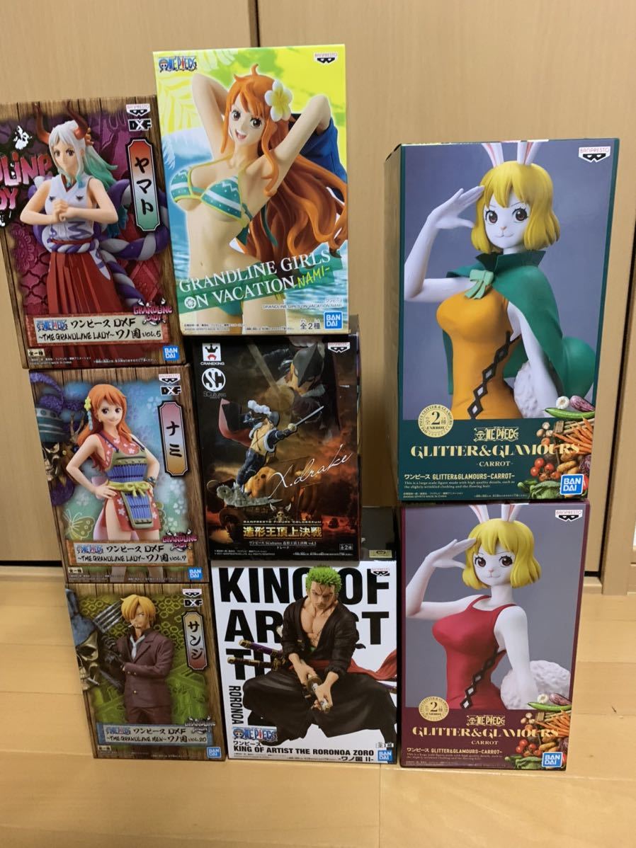 100円スタート☆ワンピース フィギュア まとめ売り dxf ヤマト サンジ