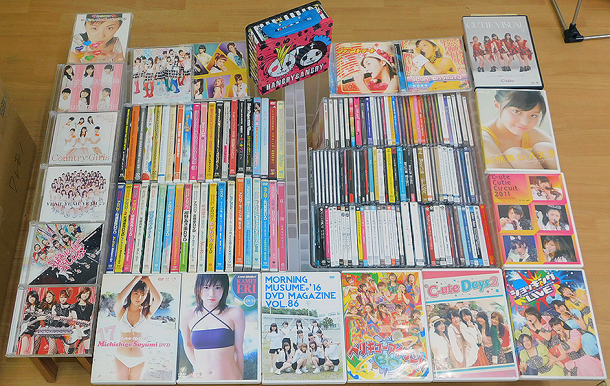ヤフオク! - ハロプロ CD・DVD 170枚以上まとめ売りセット/HE...