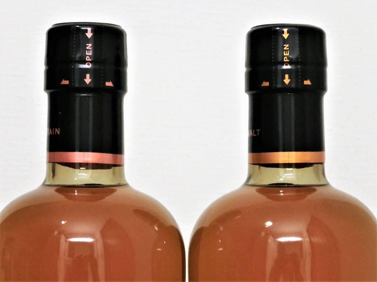 □ニッカ カフェモルト&カフェグレーン 2本セット□未開栓