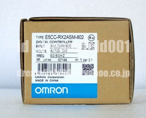 新品【東京発☆可】OMRON/オムロン E5CC-RX2ASM-802 温度調節器 【６