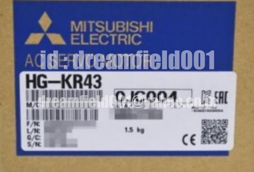 新品【東京発☆可】三菱電機 MITSUBISHI サーボモーター HG-KR43【6