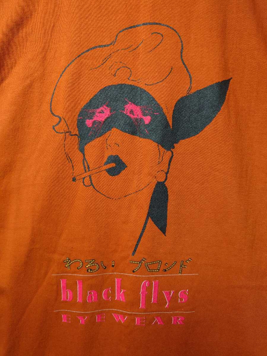 90s USA製 ブラックフライ BLACK FLYS Tシャツ XL 検索 EYEWEAR