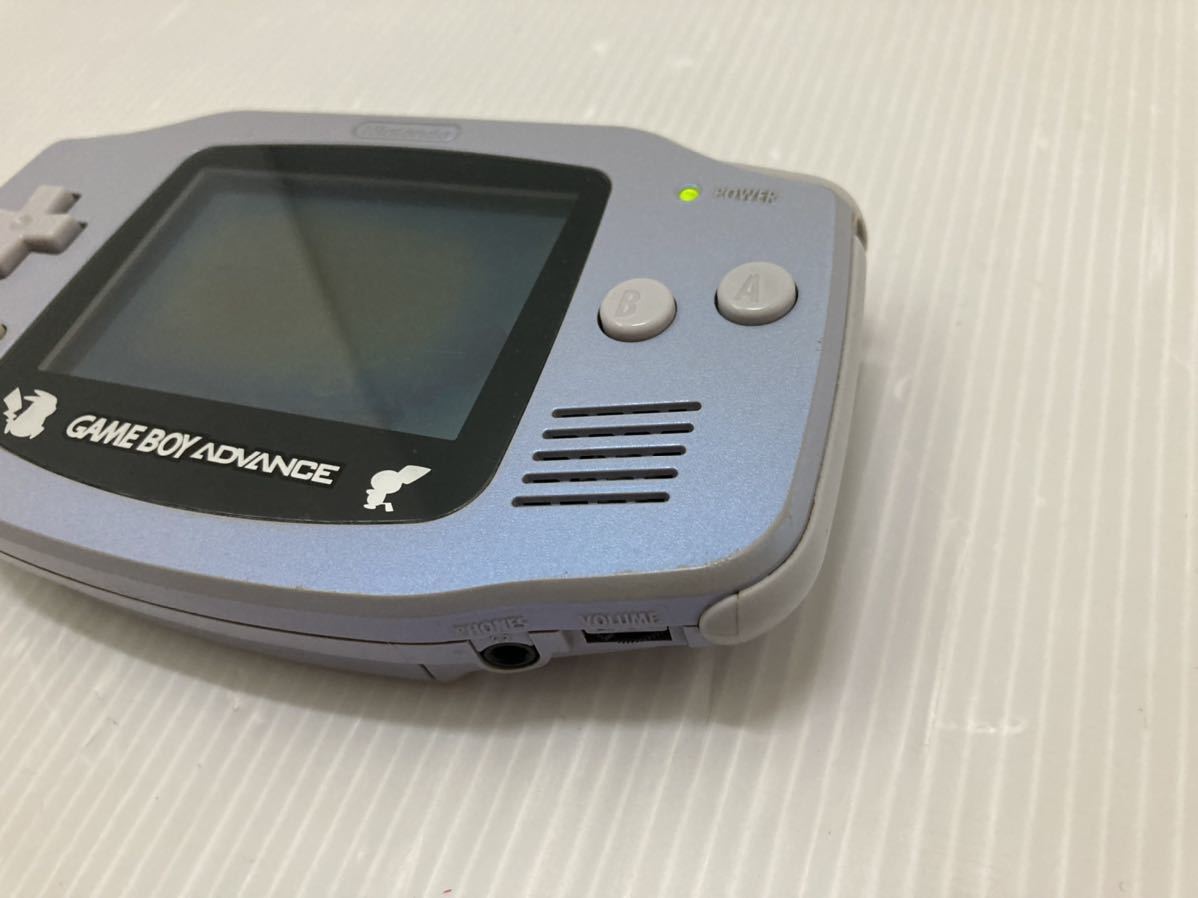 レア 希少 GBA ゲームボーイアドバンス 本体 スイクンブルー ポケモン