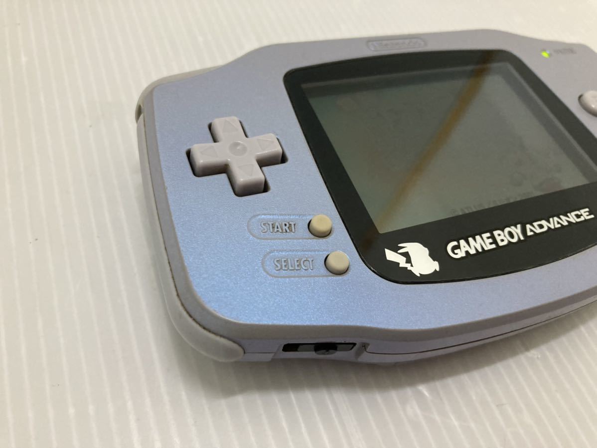 レア 希少 GBA ゲームボーイアドバンス 本体 スイクンブルー ポケモンセンター 限定品 ポケモン スイクン Nintendo 任天堂 動作確認済み