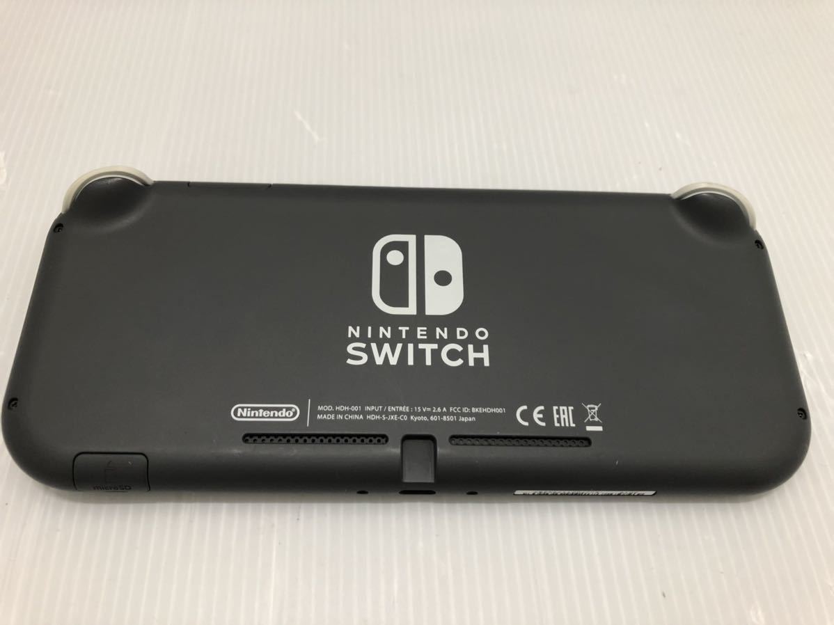 Nintendo Switch Lite 本体 グレー 訳あり ジャンク 任天堂 スイッチ ライト_画像5