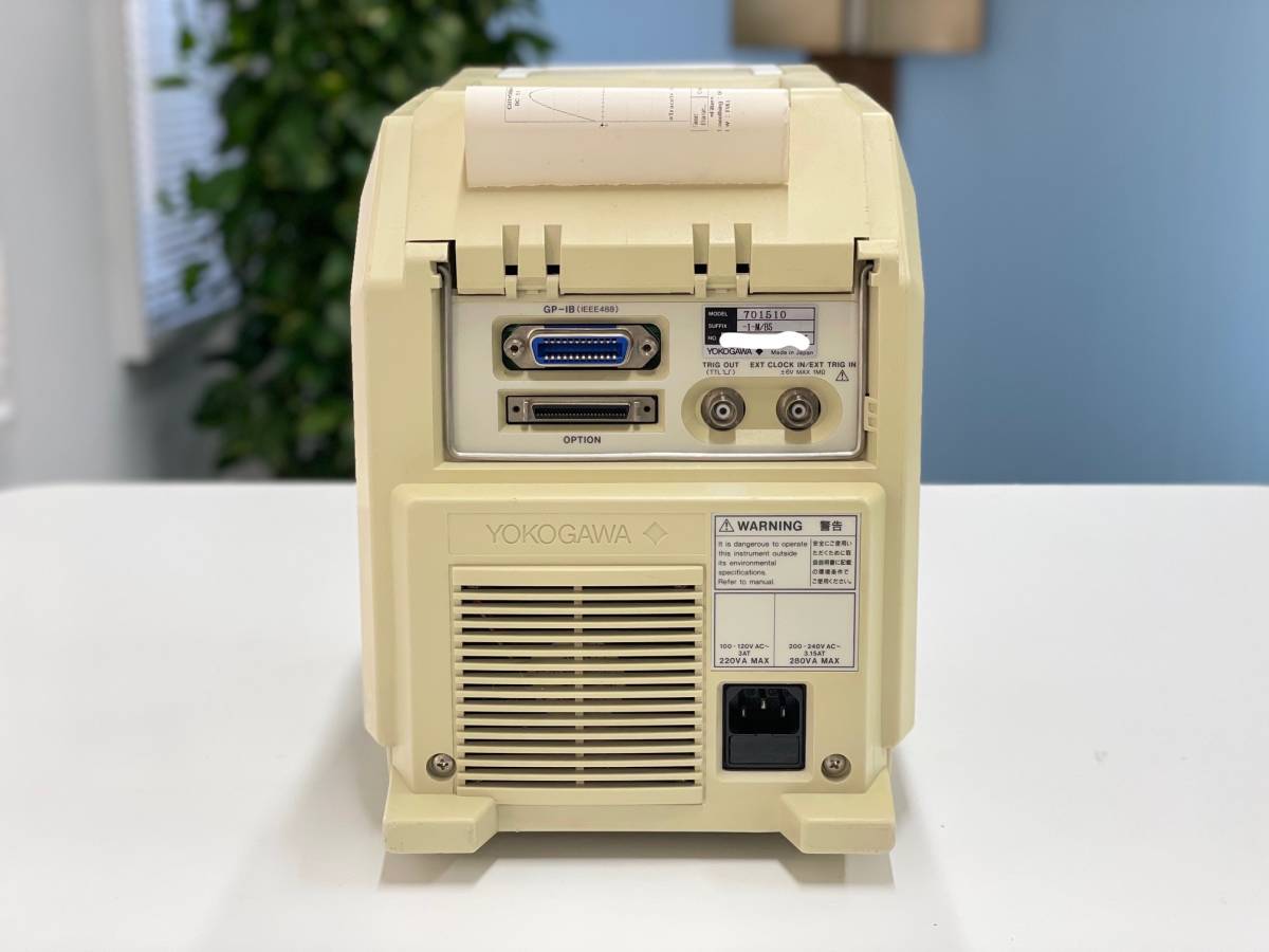 Yahoo!オークション - 横河/YOKOGAWA DL1540 デジタルオシロスコープ Yahoo!オークション - 横河/YOKOGAWA DL1540 デジタルオシロスコープ