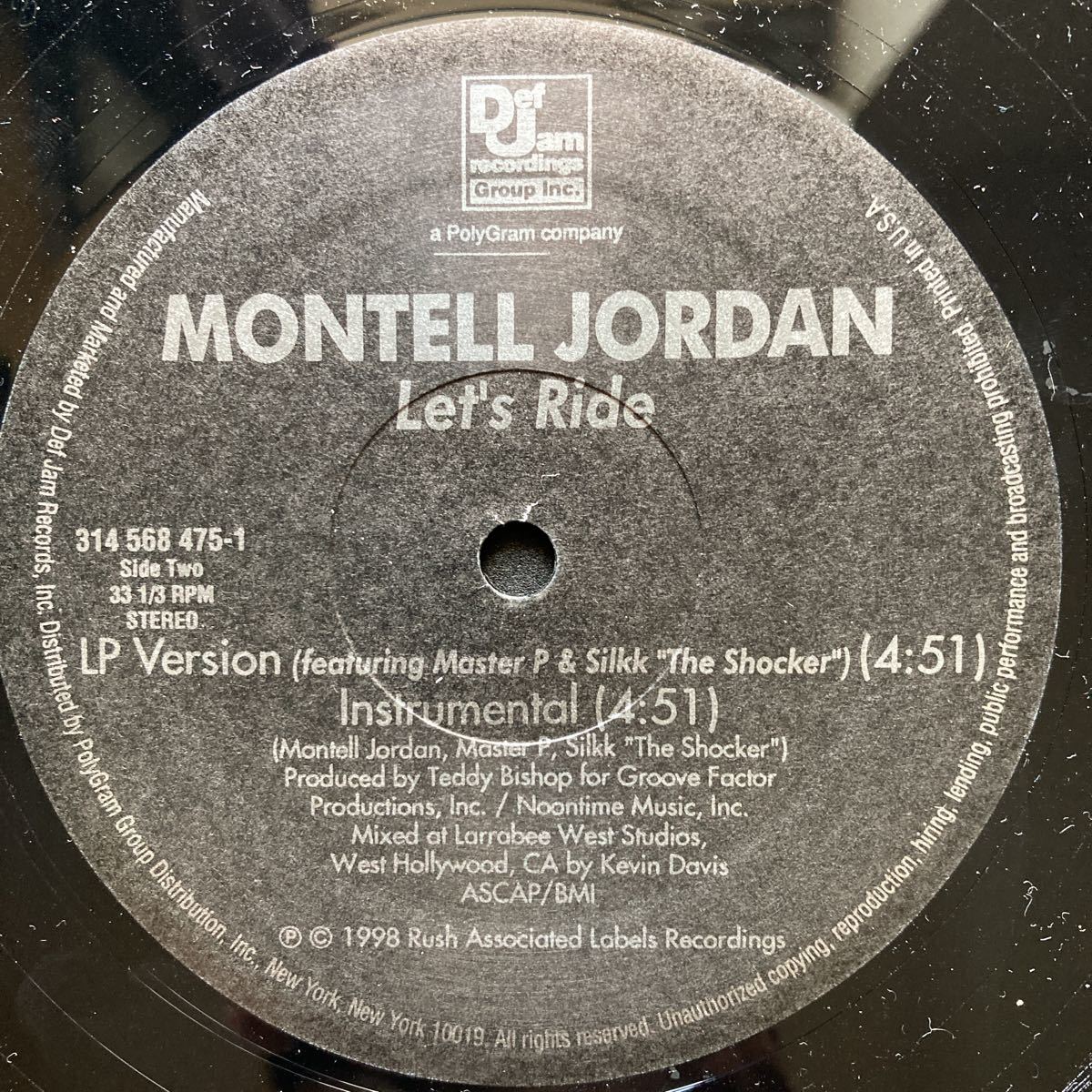 12inch MONTELL JORDAN / LET'S RIDE_画像8