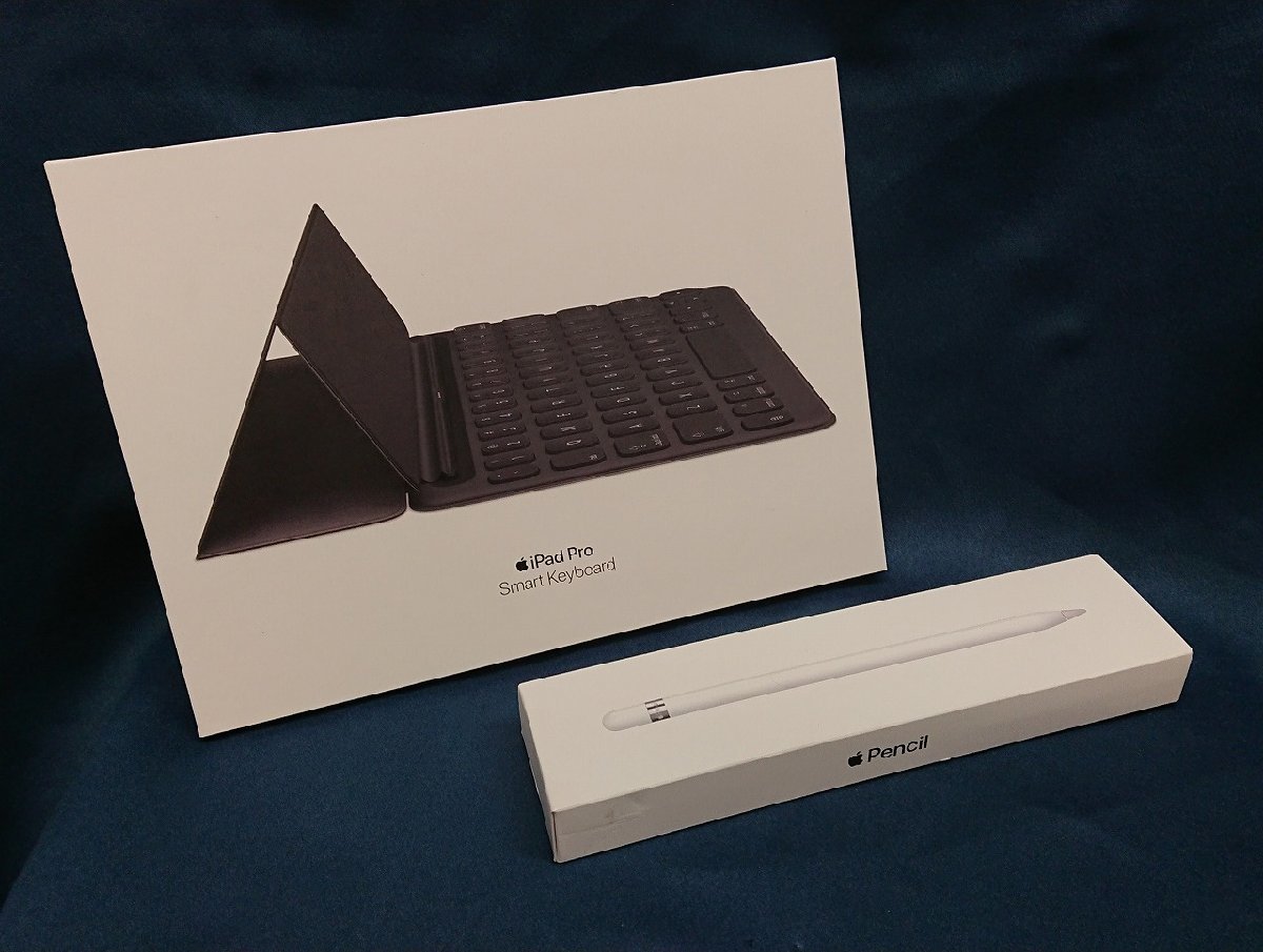 $【Apple Smart Keyboard(10.2インチiPad、10.5インチiPad Air、10.5インチiPad Pro用)- 日本語 JIS/MPTL2J/A Apple Pencil(第1世代)】KH6_画像3