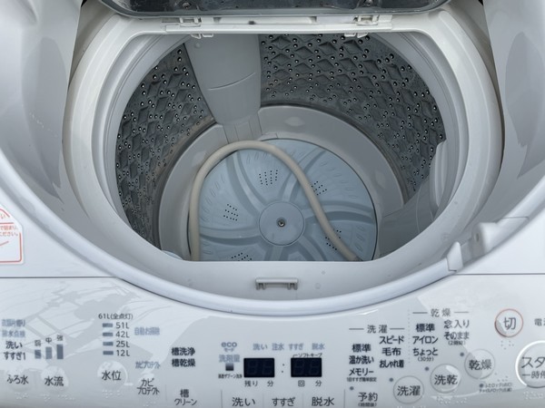 §綺麗【東芝/TOSHIBA 全自動洗濯乾燥機 AW-8V7 ザブーン 洗濯8kg/乾燥4.5kg タテ型 洗濯層自動お掃除 2019年購入】M03349_画像5