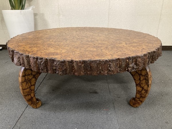 § rare [. Hanaki high class low table table jpy table sphere . antique seat . desk peace . Asia .. Orient antique China old fine art ]M05238