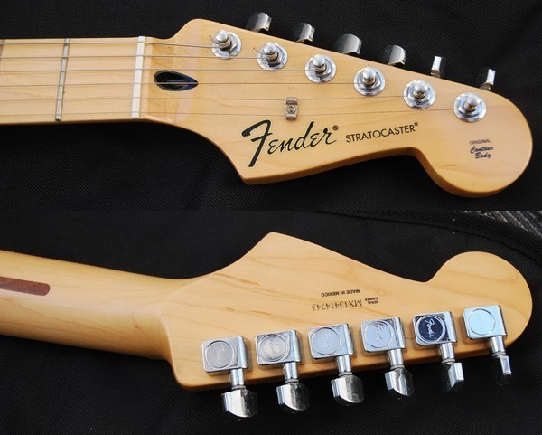 ☆綺麗【Fender / フェンダー ストラトキャスター MEXICO 2013年モデル 】ソフトケース付 L11292_画像6