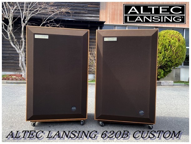 Ψ редкий товар [ ALTEC LANSING 620B CUSTOM 604-8H CUSTOM / Altec динамик пара USA ]1981 год примерно продажа в это время 86 десять тысяч иен Vintage товар M03217