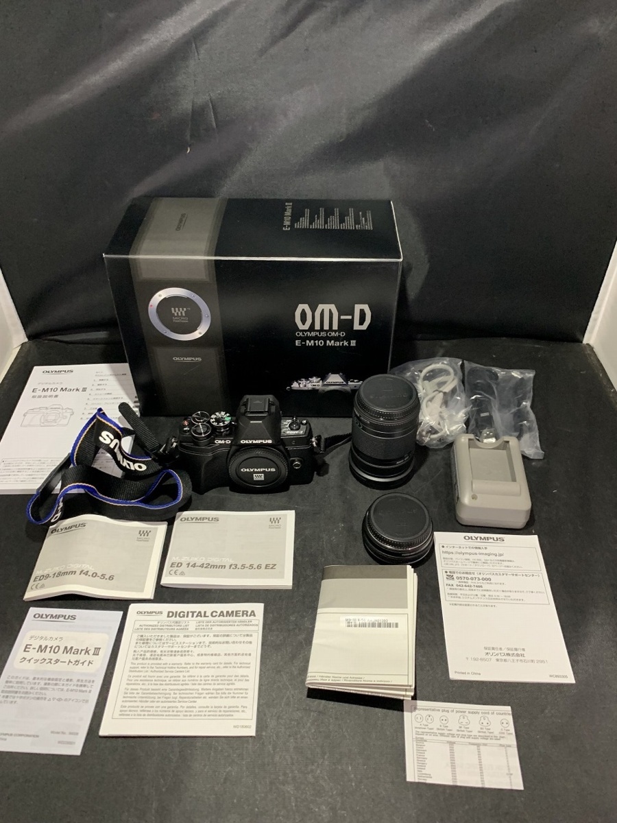 ♪【OLYMPUS オリンパス ミラーレス一眼カメラ OM-D E-M10 MarkIII EZ