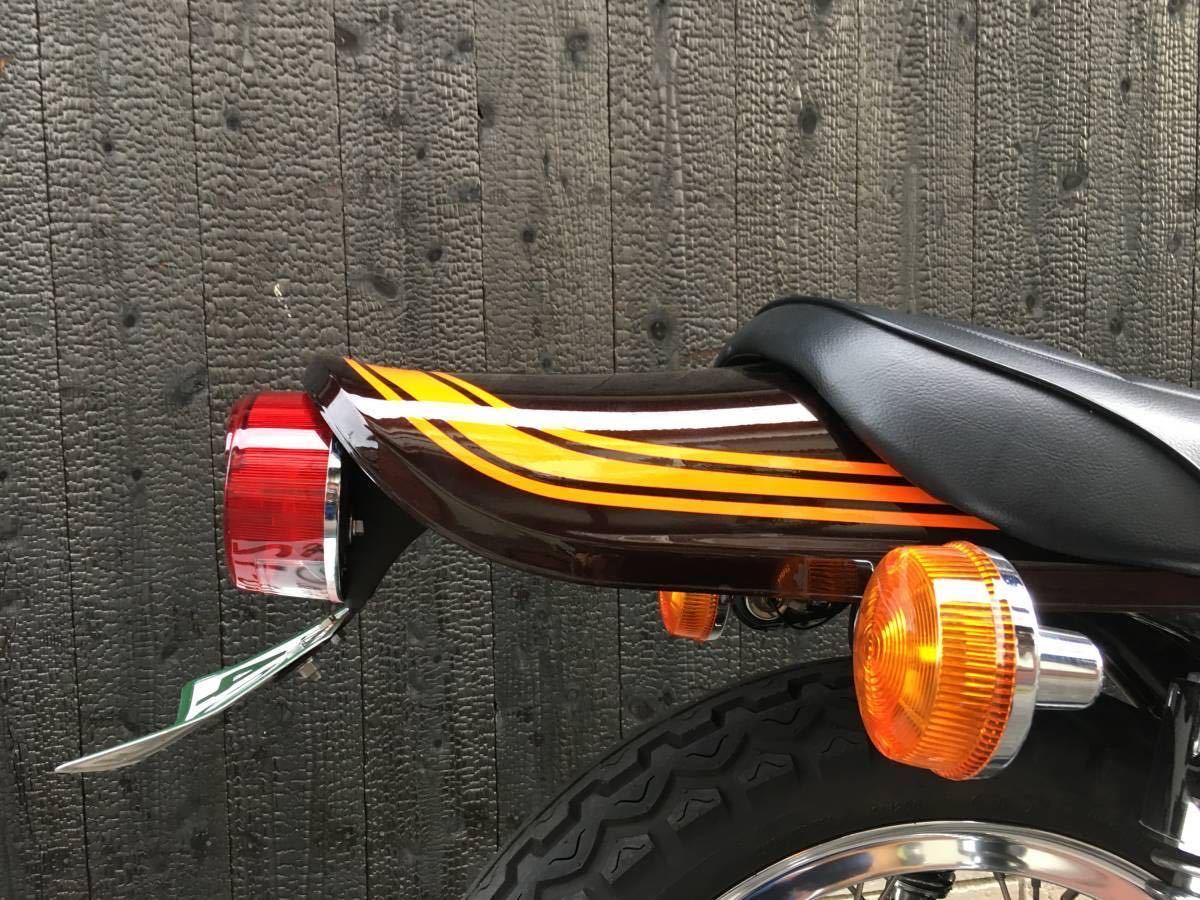 Z1 Z2用 鉄製ブラック仕様こだわりのフェンダーレスキット Z1 Z2用 鉄製ブラック仕様こだわりのフェンダーレスキット