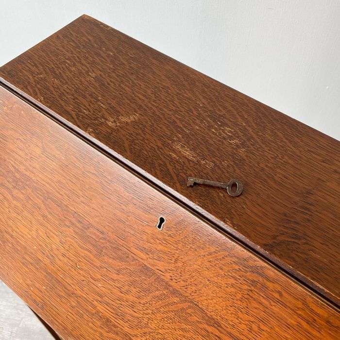 イギリス アンティーク 家具 スモール ビューロー 1930年頃 オーク材