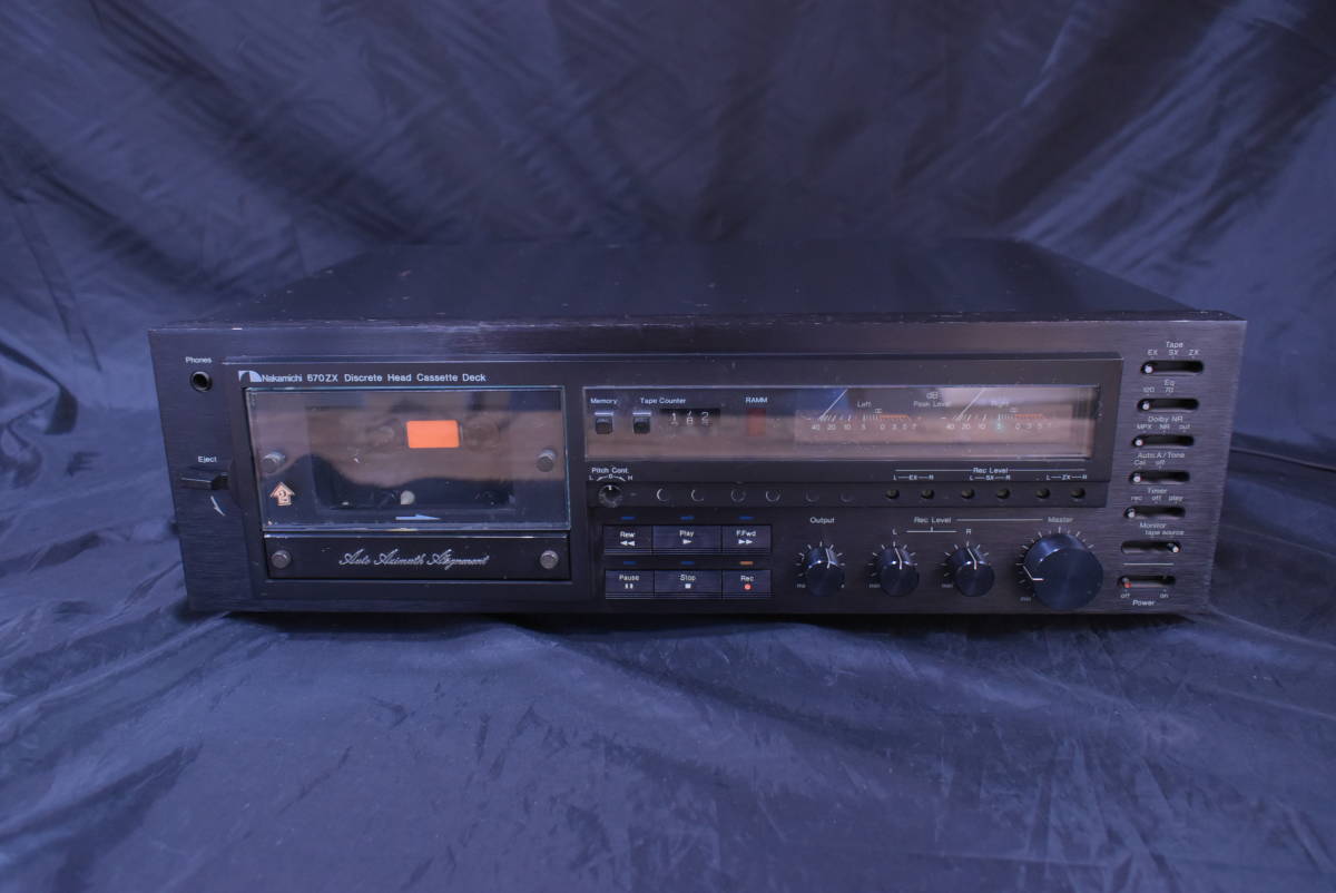 USN1000_Nakamichi/670ZX/ナカミチ/カセットデッキ/プレーヤー