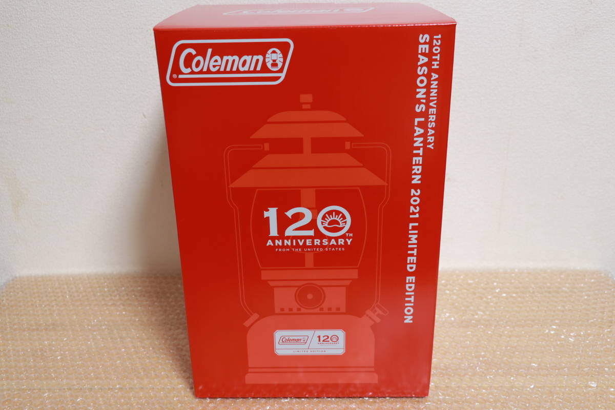 新品・未使用　 コールマン　１２０周年記念　シーズンズランタン２０２１
