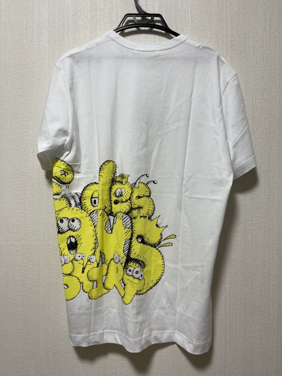 新品 コムデギャルソンシャツ × KAWS プリントTシャツ XLサイズ