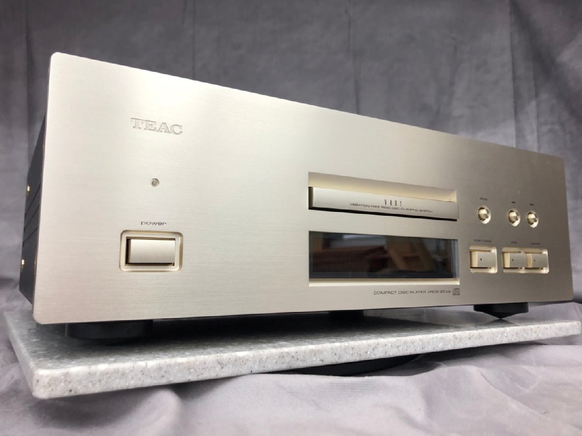 TEAC CDプレーヤー VRDS-25X 取説、カタログ付 ジャンク品-