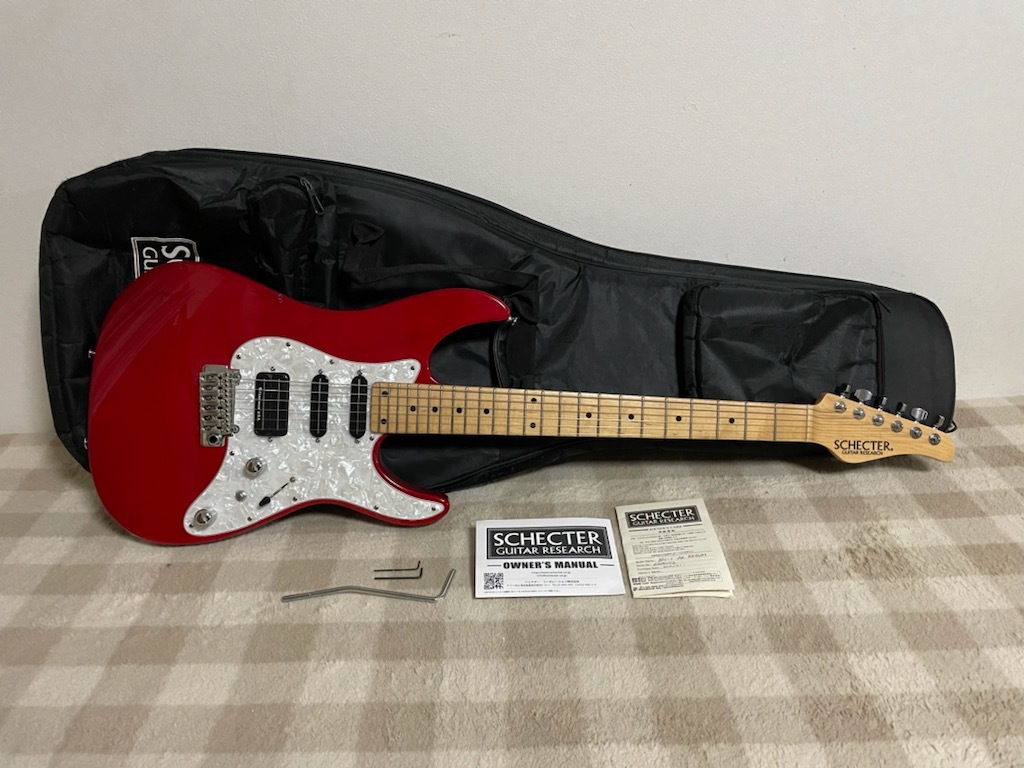 SCHECTER BH-1-STD 24 See-Thru Red 定価181,500円 BILL LAWRENCE