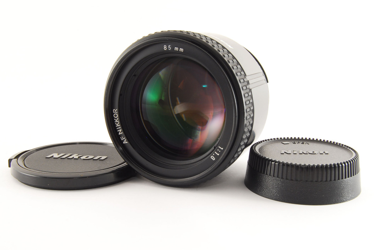 【良品】ニコン Nikon AF Nikkor 85mm F1.8 オートフォーカス 高級 単焦点レンズ 試写・動作確認済み！995914_画像1