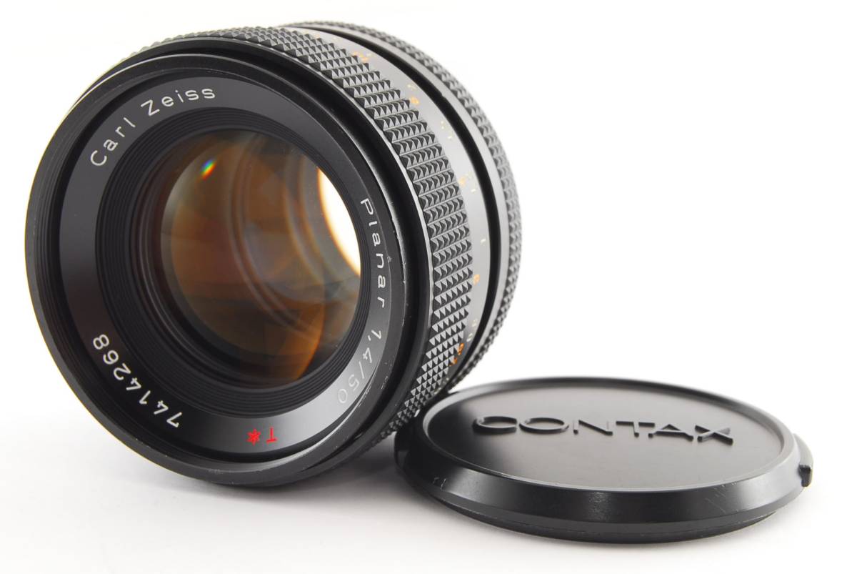 ☆美品☆ コンタックス CONTAX Carl Zeiss Planar 50mm F1.4 T* MMJ