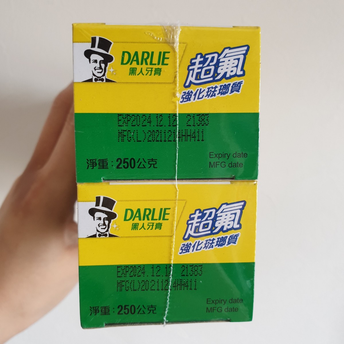 ダーリー黒人歯磨き粉DARLIE台湾輸入品250g×2本セット｜Yahoo!フリマ