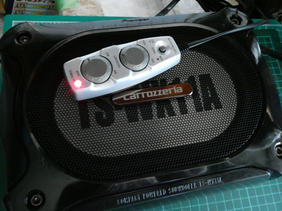 パイオニア carrozzeria TS-WX11A パワードサブウーファ841 パワードサブウーファー - TS-WX11A