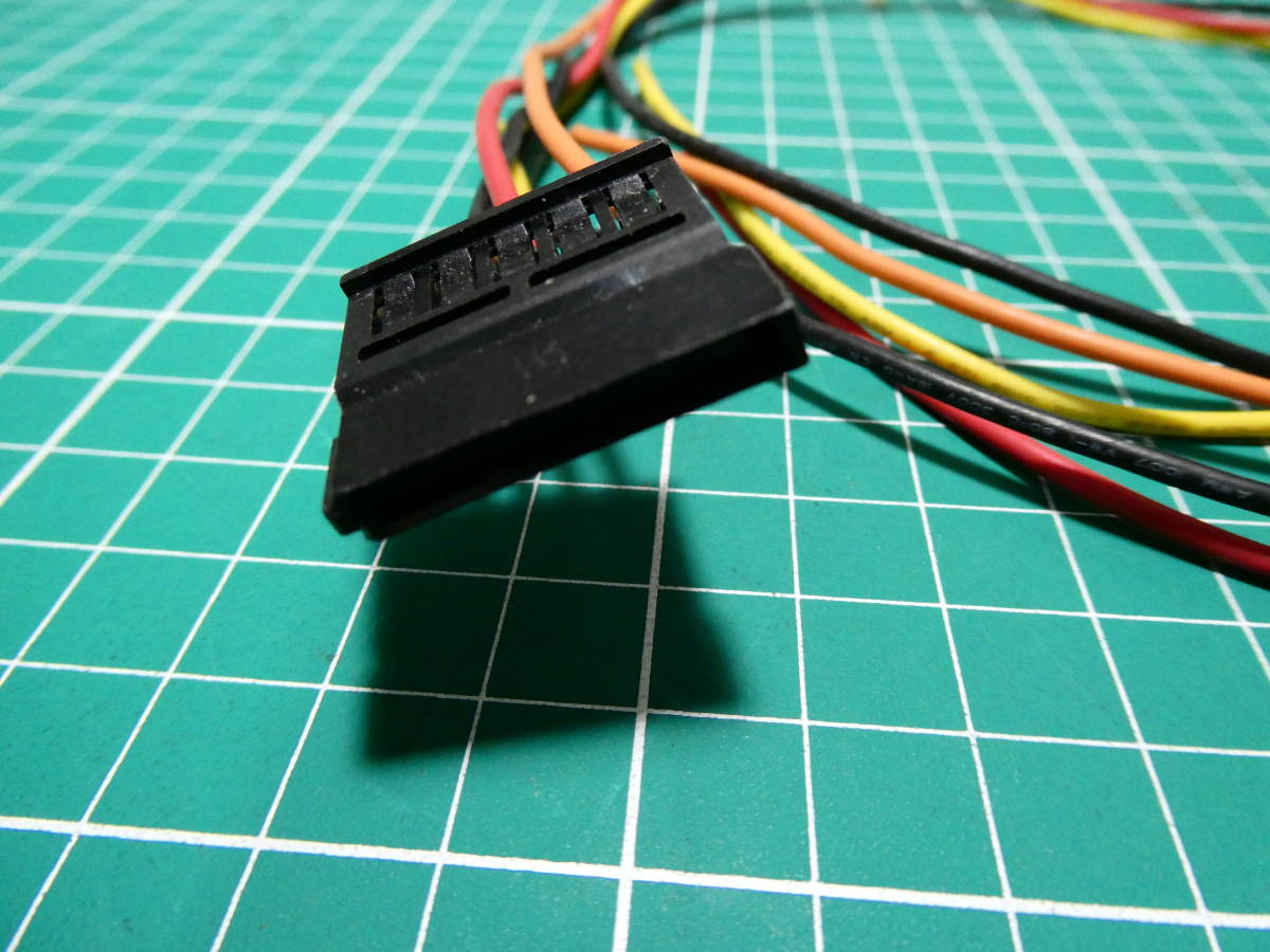 SATA電源線 50cm ケーブル dos/v プリンケーブル パソコン マザーボード DIY 組み立て dos/v 自作 220629105
