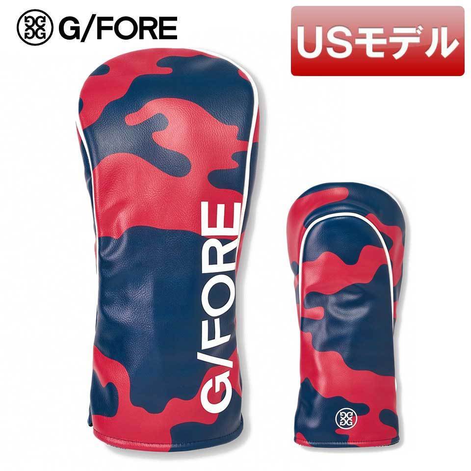 (USモデル)G/FORE CAMO VELOUR-LINED ドライバー用ヘッドカバー バーディカラー ネイビーレッド 460cc対応(新品)_画像1