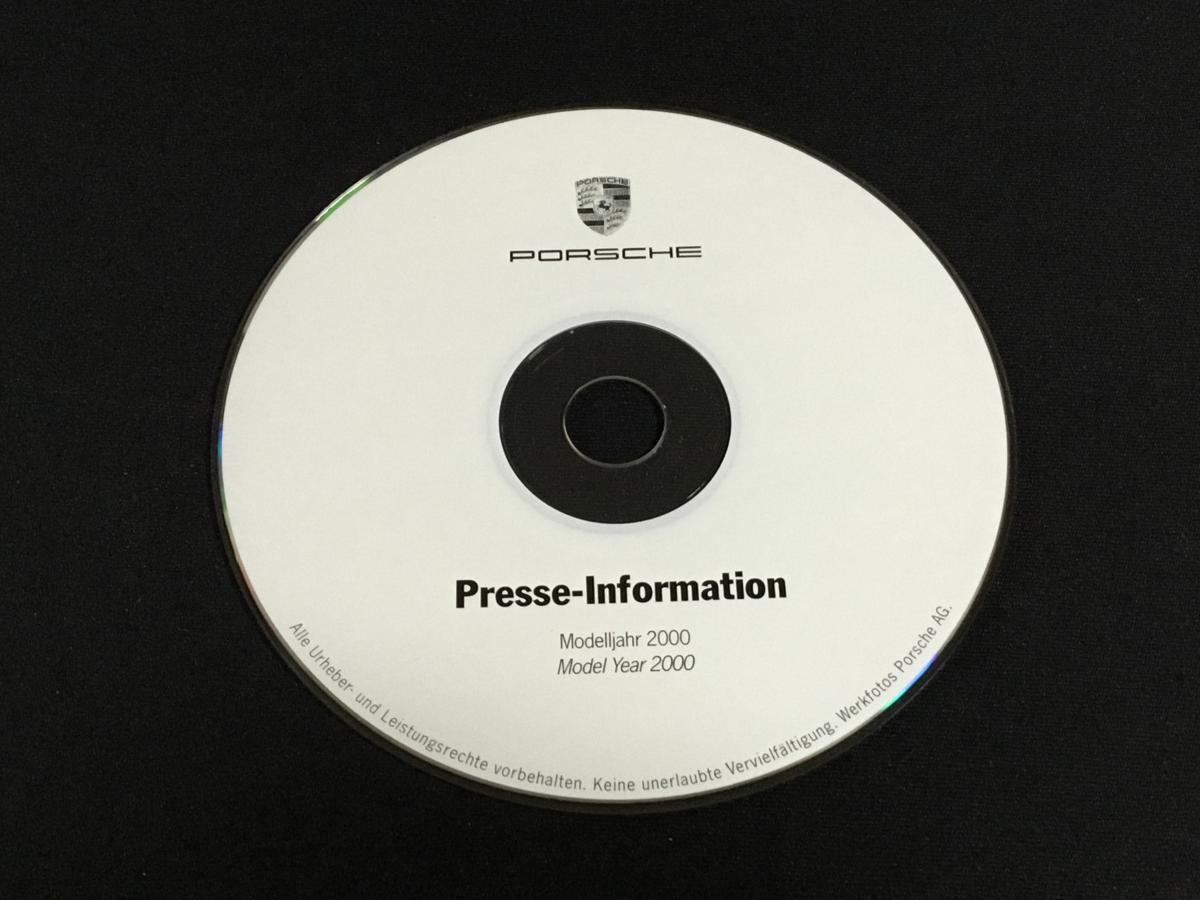 ∨ ポルシェ 2000年モデル 詳細な解説 ＋ 写真の入ったCD-ROM 1999年8月_画像1