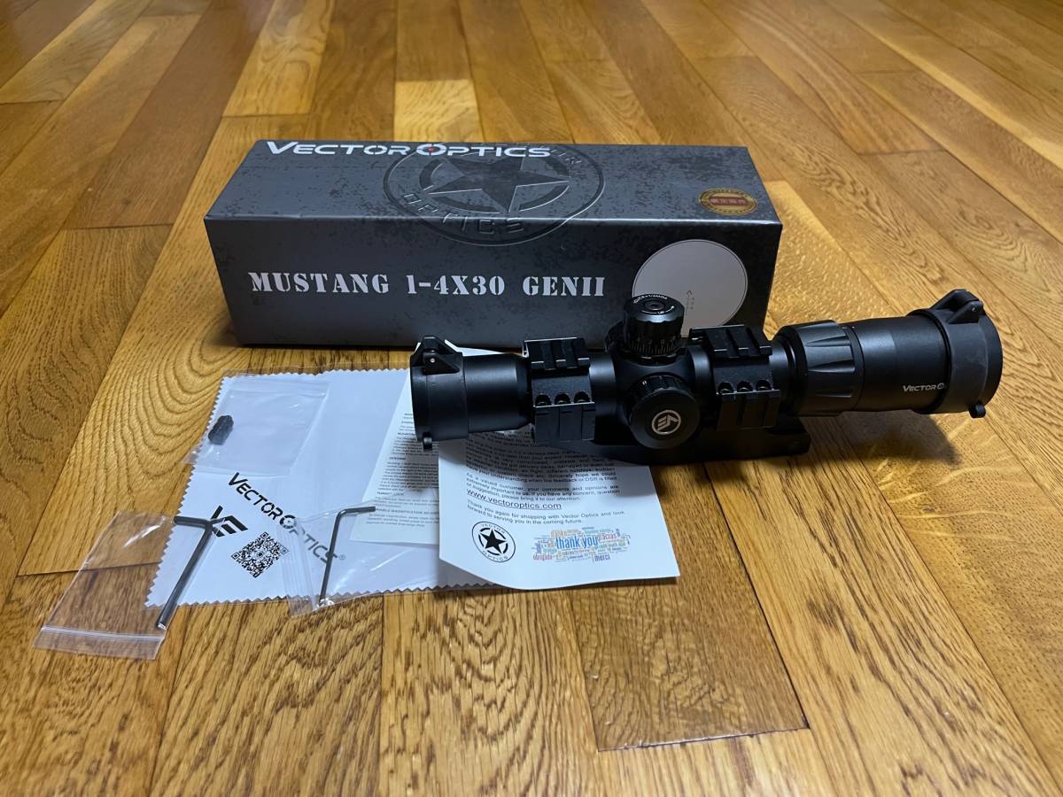 大切な Vector Optics Mustang 1-4x30 マウント econet.bi