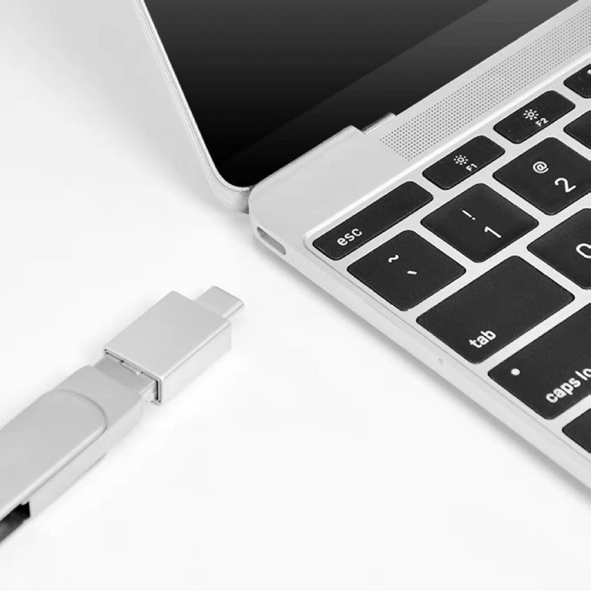 Type-C USB 変換アダプタ Macbook Switch Android
