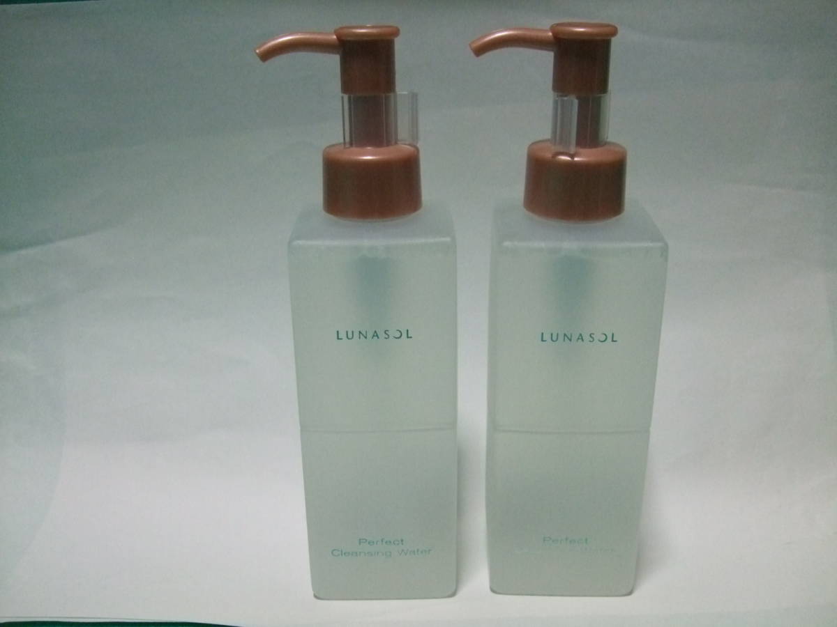 ◆ ルナソル LUNASOL パーフェクト クレンジング ウォーター【カネボウ】メイク落とし 200ml 2本セット◆未使用_画像1