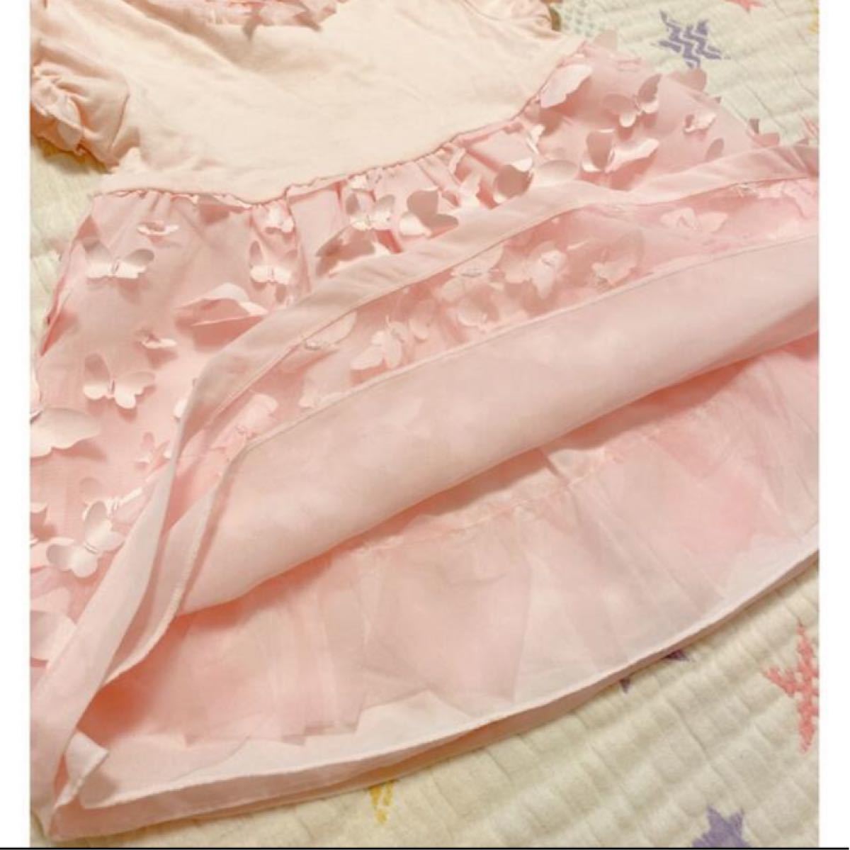 ☆インポート☆mintini baby☆バタフライチュールスカートドレス☆ワンピース