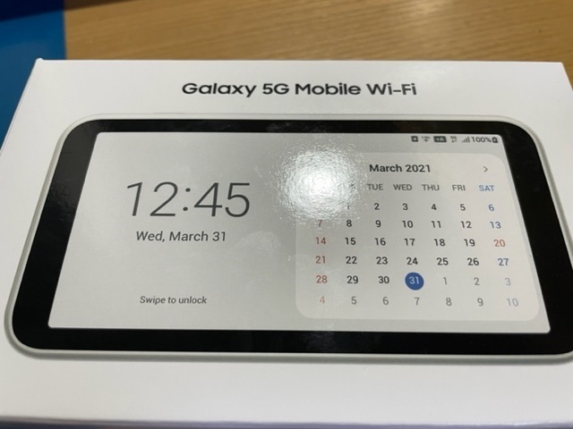 ヤフオク! - Galaxy 5G Mobile Wi-Fi SCR01 