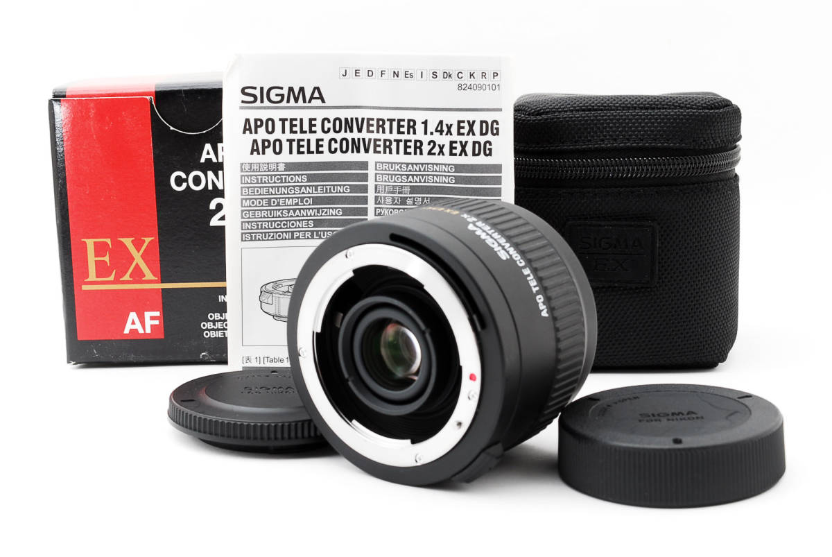 SIGMA APO TELE CONVERTER 1.4x EX DG ニコンF