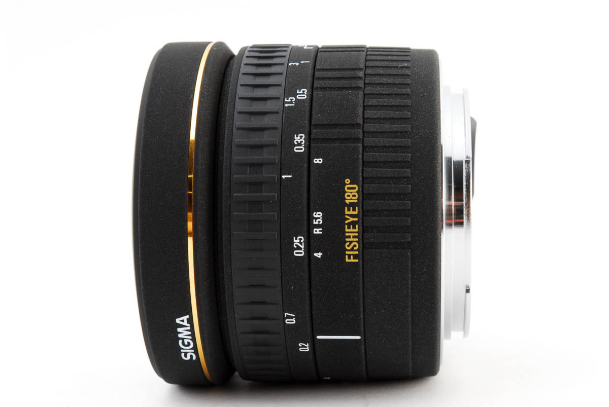 に値下げ! シグマ 8mm F4 EX FISHEYE キャノン | nanoartmarket.com.br