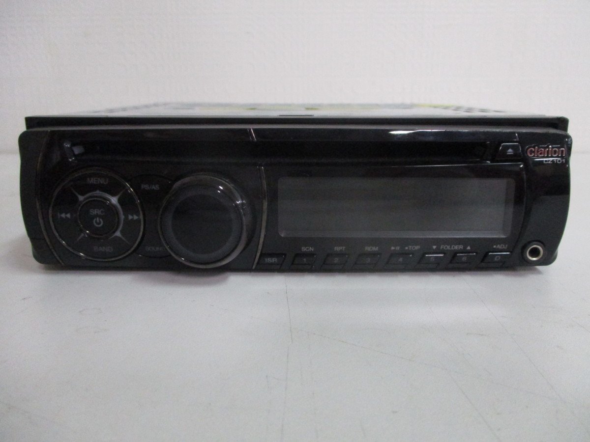  operation not yet verification used * Clarion CD/MP3/WMA receiver CZ101* front AUX/1DIN box service /CD deck / audio / smartphone connection * immediate payment 