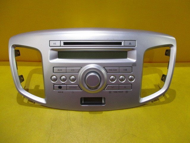  работа OK прекрасный товар б/у * Suzuki оригинальный MH34S Wagon R для необычность форма аудио /CD панель / плеер *PS-3517/3901072M00-ZML* Clarion производства * стоимость доставки 1000 иен * немедленная уплата 