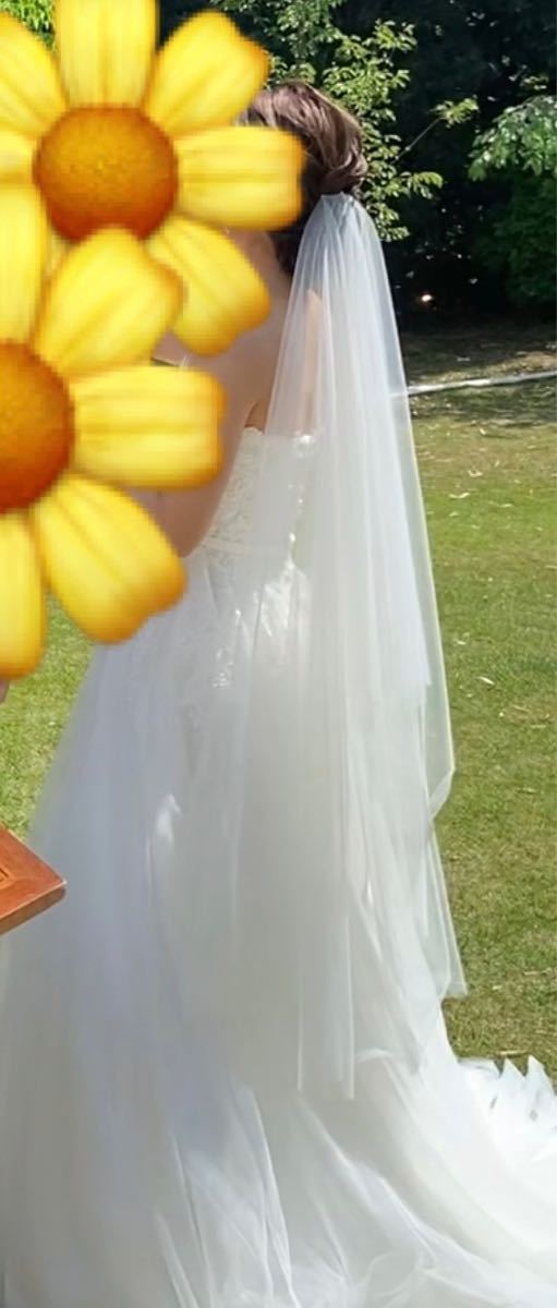 ノバレーゼ ベール 結婚式 挙式 新婦 NOVARESE シンプル ミディアム