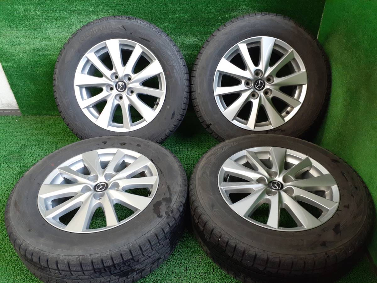 マツダ CX-5純正ホイール 17×7J +50 アイスガードG075 225/65R17 4本