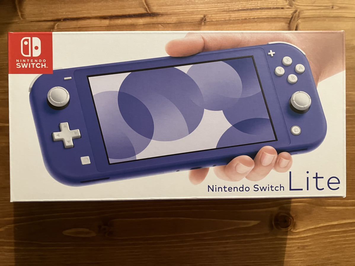 未使用 Nintendo Switch Lite本体 ブルー ニンテンドースイッチライト