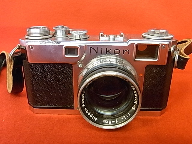 Nikon NIPPON KOGAKU TOKYOフィルムカメラ NIKKOR-S 1:1.4 f=5cm www