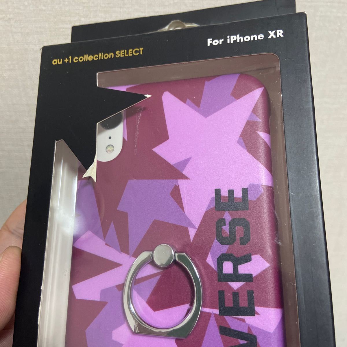 CONVERSEのリング付きケース for iphone XR