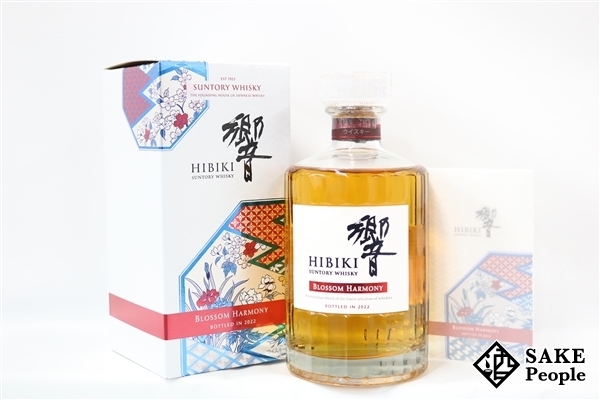 【送料無料/新品】 飲料/酒◇注目! サントリー 響 ブロッサムハーモニー 2022 700ml 43% 箱 冊子